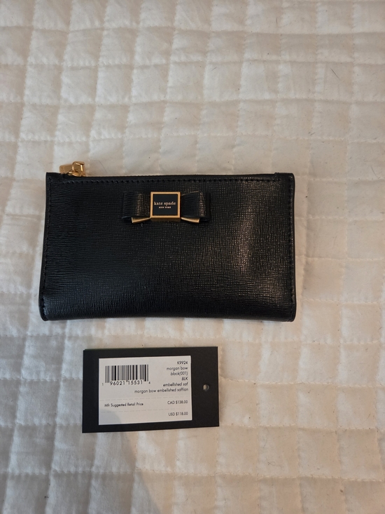 kate spade Handbags - kate spade New York Morgan Bow Bi Fold Wallet